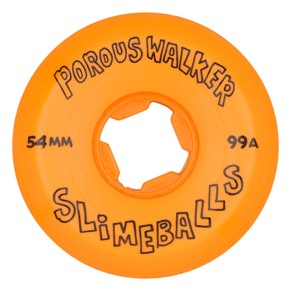 Slime Balls Wheels Stupid Brains Speed Balls Orange 54mm 99a Skateboard Wheels