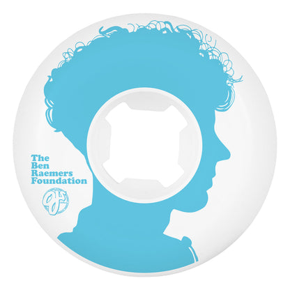 OJ Wheels 55mm 99a Raemers Foundation Pro White Hardline Skate Wheels