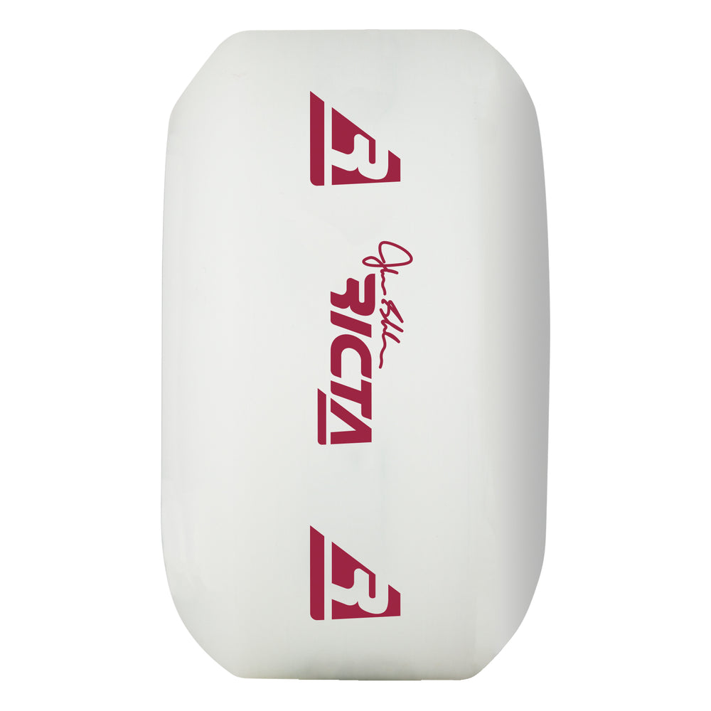 Ricta Wheels 52mm 101a Shanahan Speedrings White Slim Skateboard Wheels