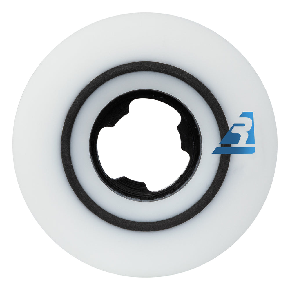 Ricta Wheels 53mm 101a Knibbs Speedrings White Wide  Skateboard Wheels