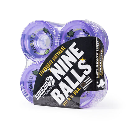 Sector 9 69mm 78a Nineballs Longboard Wheels Purple