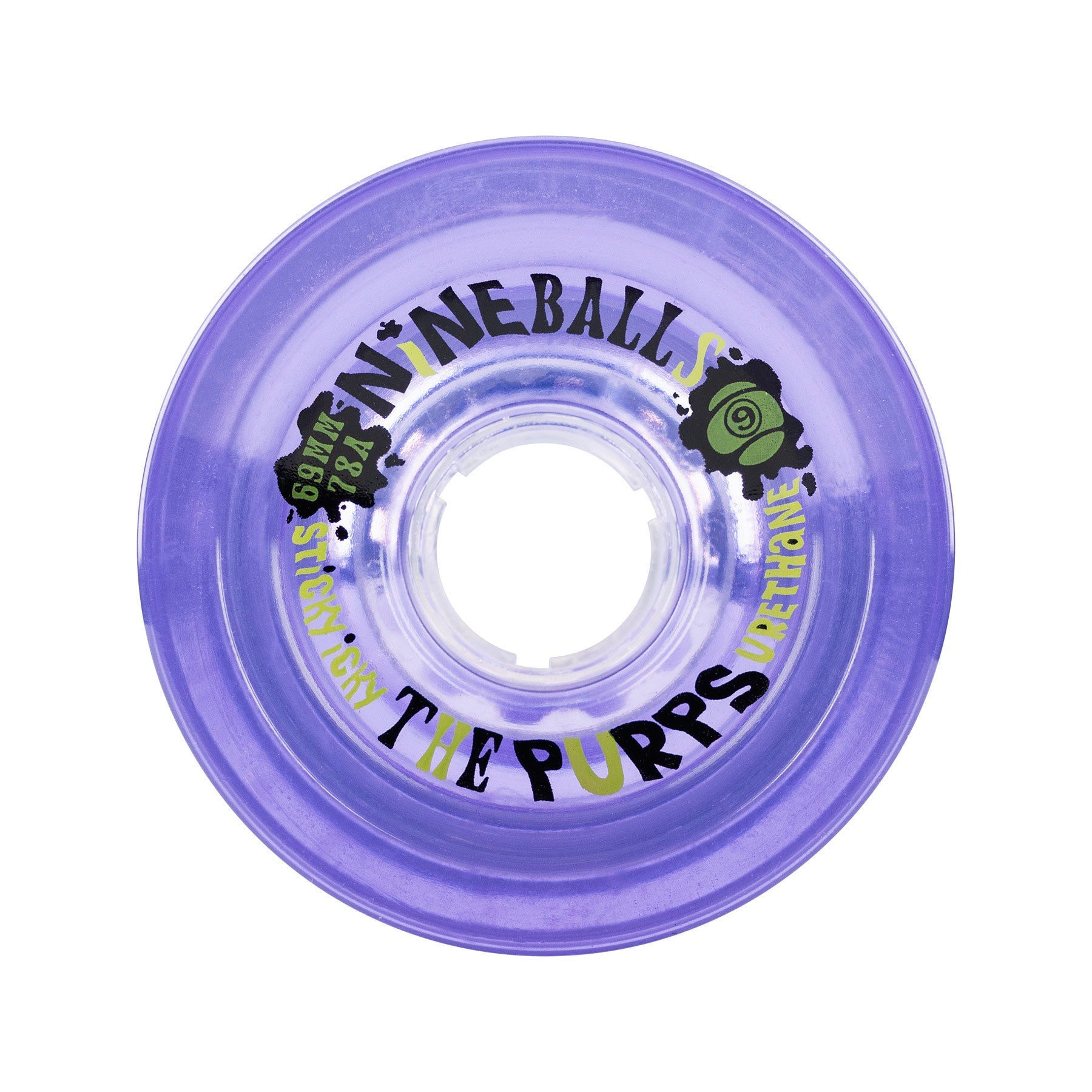 Sector 9 69mm 78a Nineballs Longboard Wheels Purple