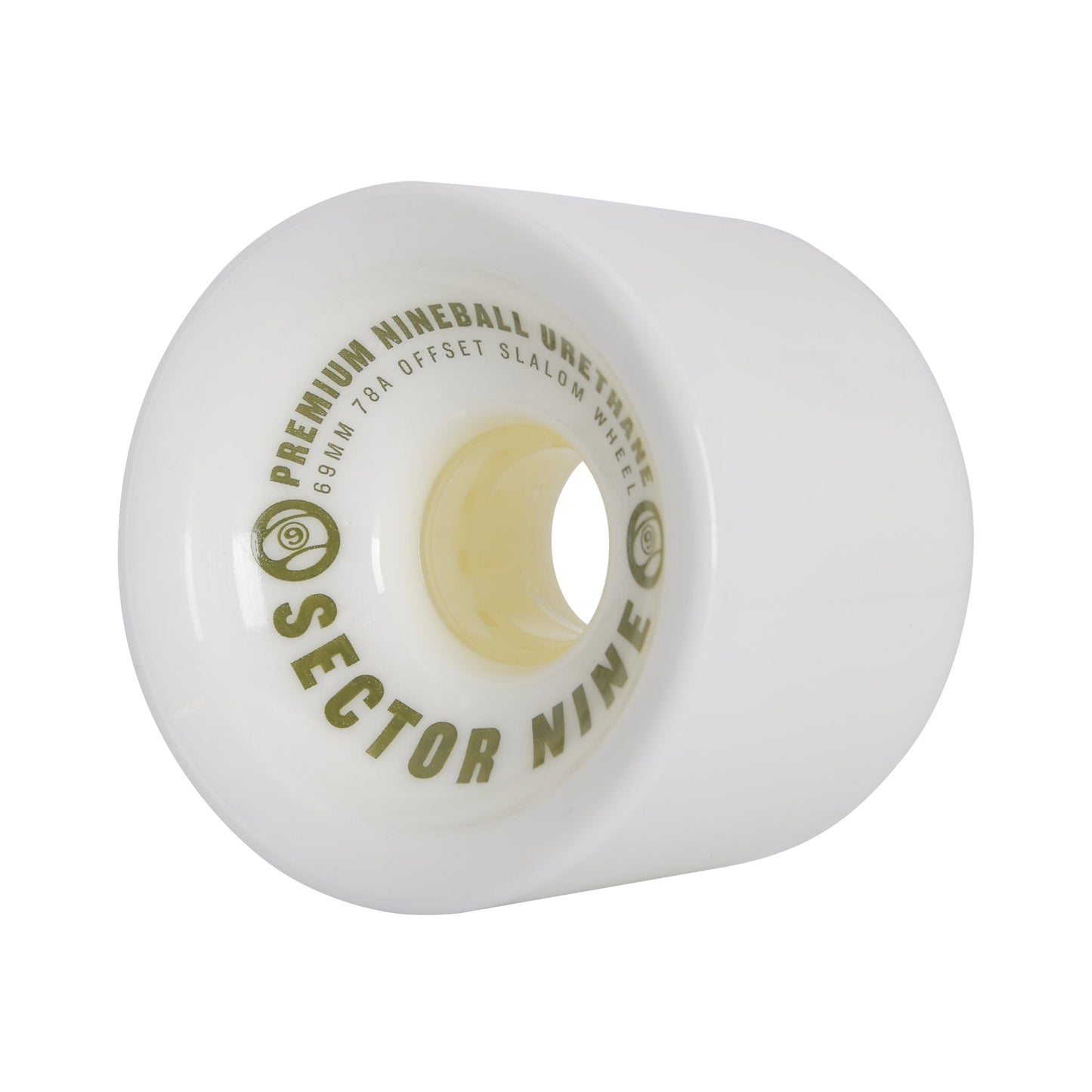 Sector 9 69mm 78a Nineballs Longboard Wheels White