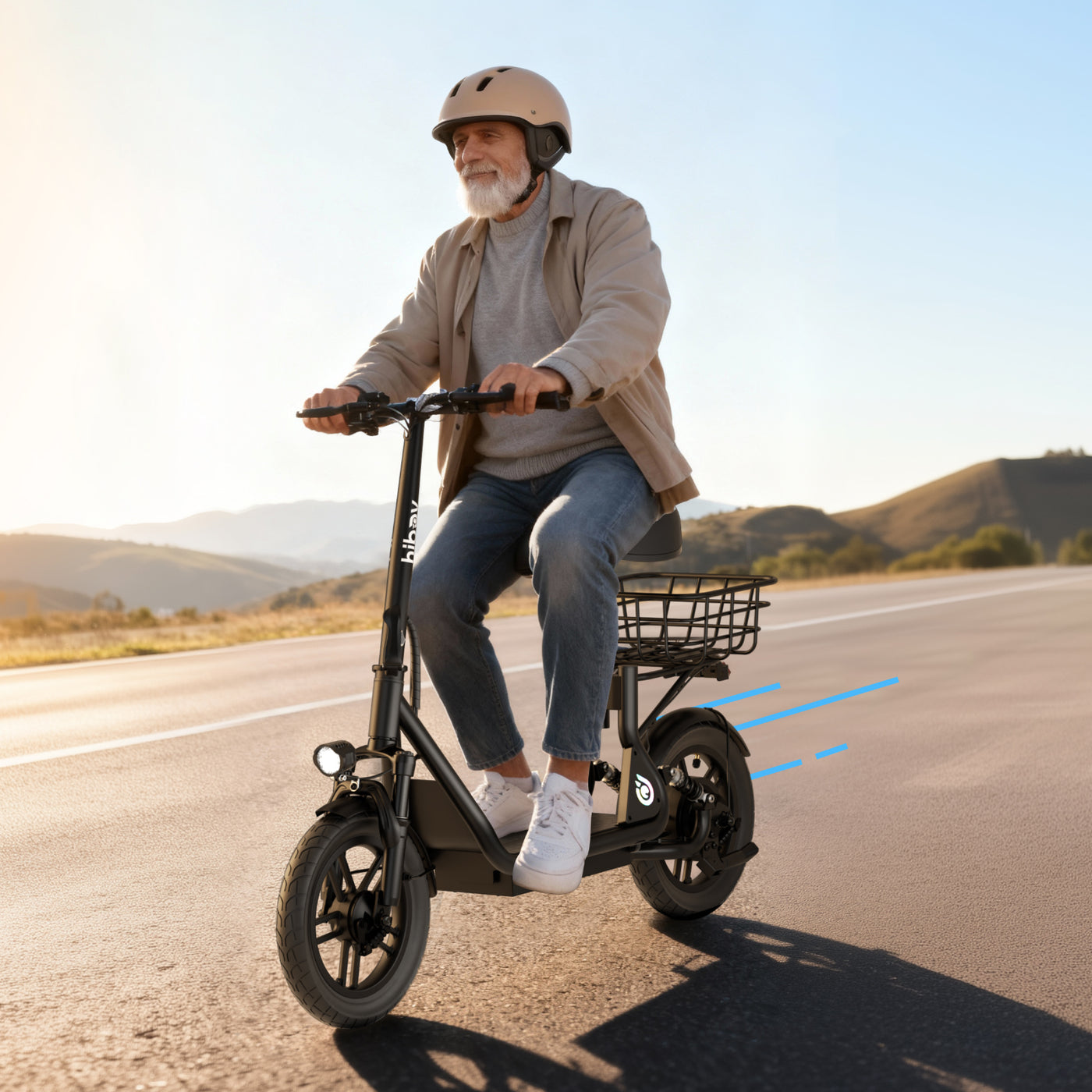Hiboy Q2 Pro 411 Watt Electric Seat Scooter for Commuting