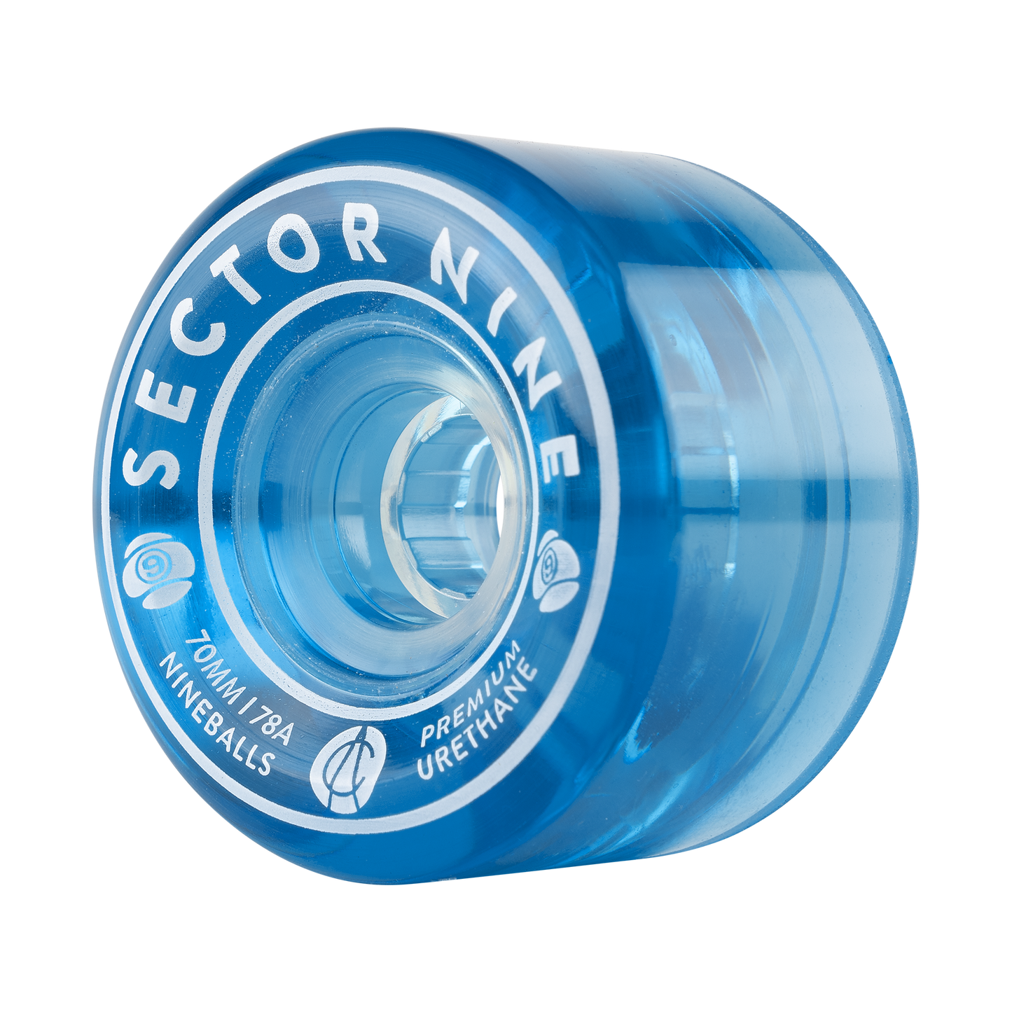 Sector 9 70mm 78a Nineballs Longboard Wheels Blue