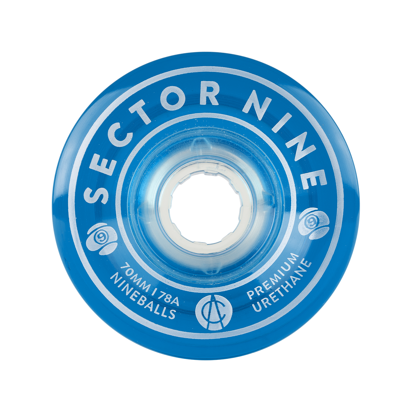 Sector 9 70mm 78a Nineballs Longboard Wheels Blue