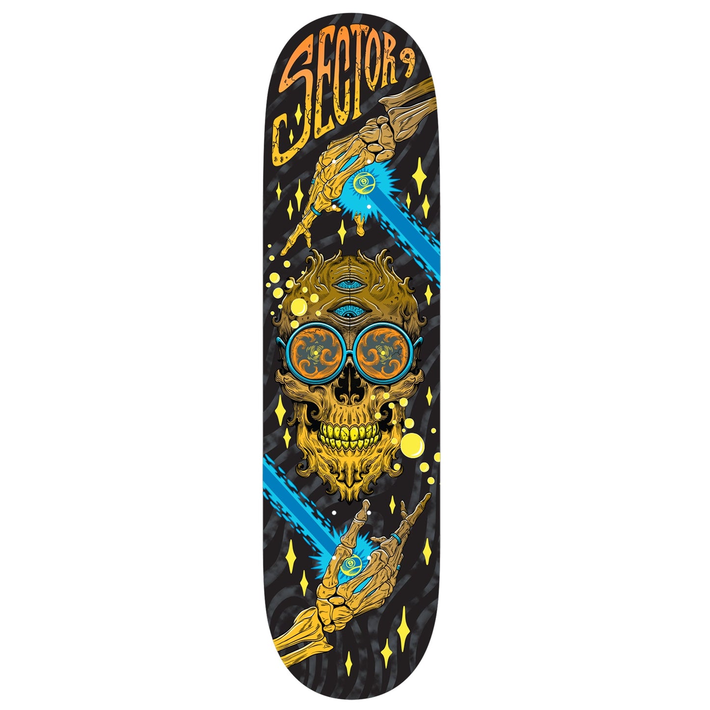 Sector 9 Death Ray 8.25in x 32.00in Skateboard Deck