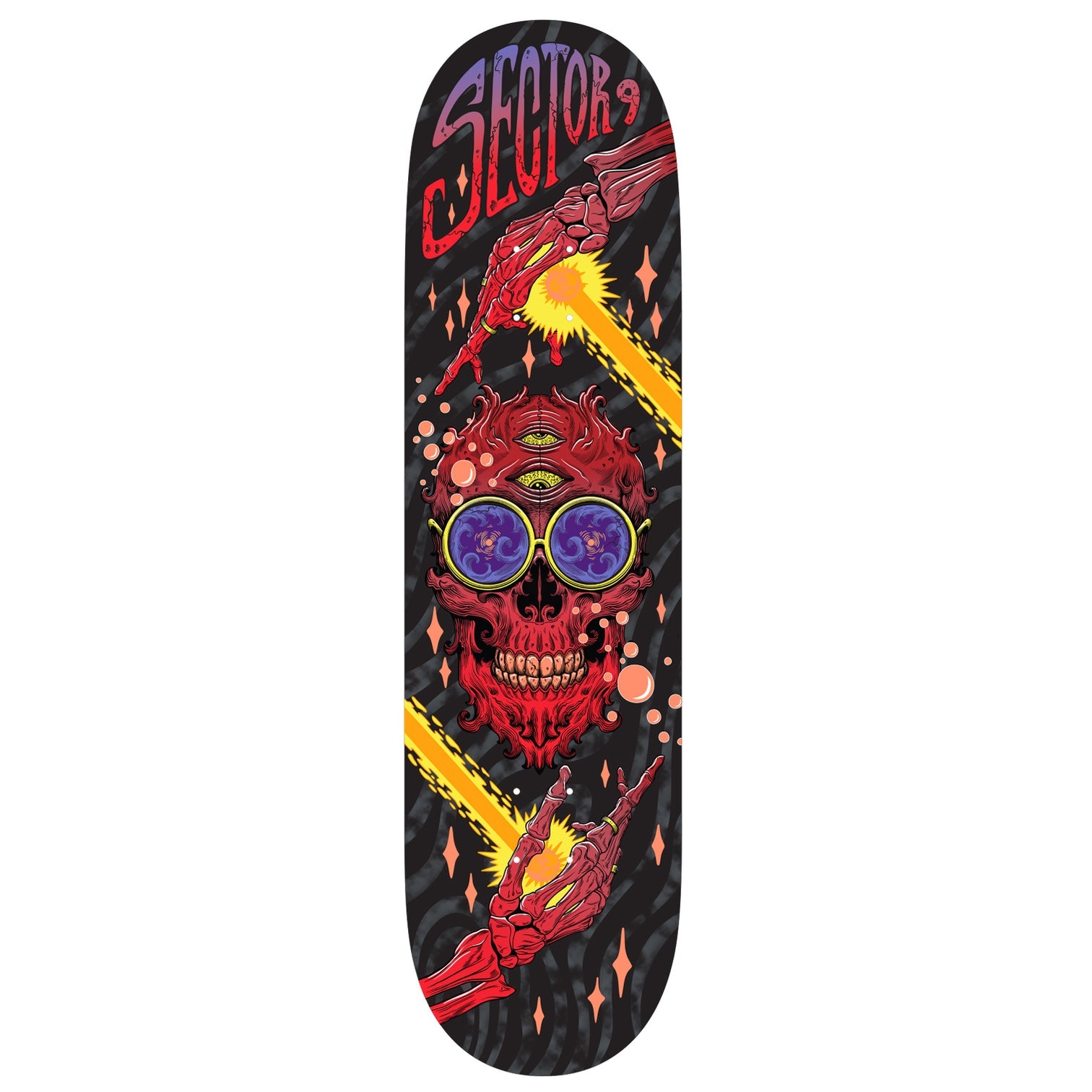 Sector 9 Death Ray 8.5in x 32.3in Skateboard Deck