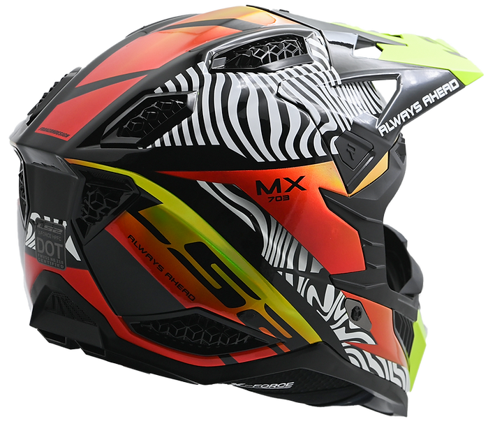 LS2 X-Force Fan Full Face MX Motorcycle Helmet