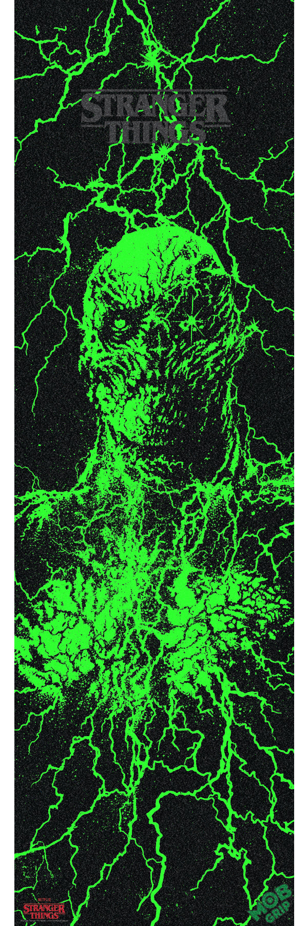 Graphic Mob x Stranger Things Vecna GITD 10in x 33in Skateboard Grip Tape