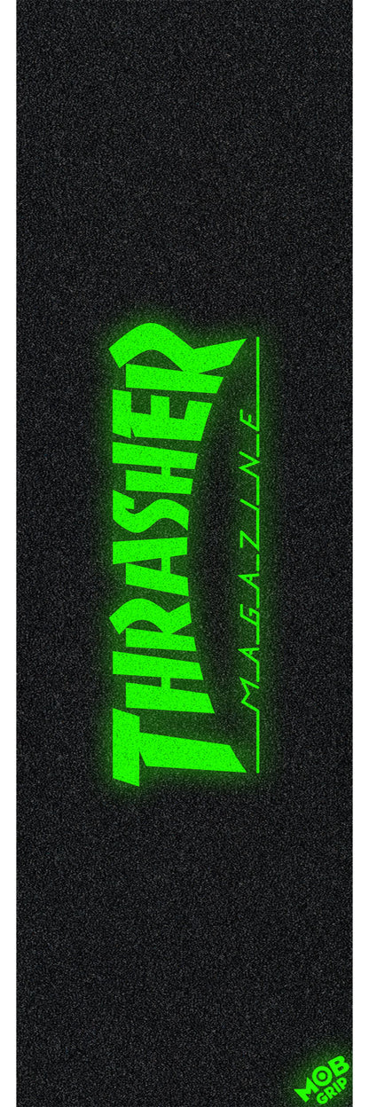 Graphic Mob x Thrasher Glow Logo 10in x 33in Grip Tape