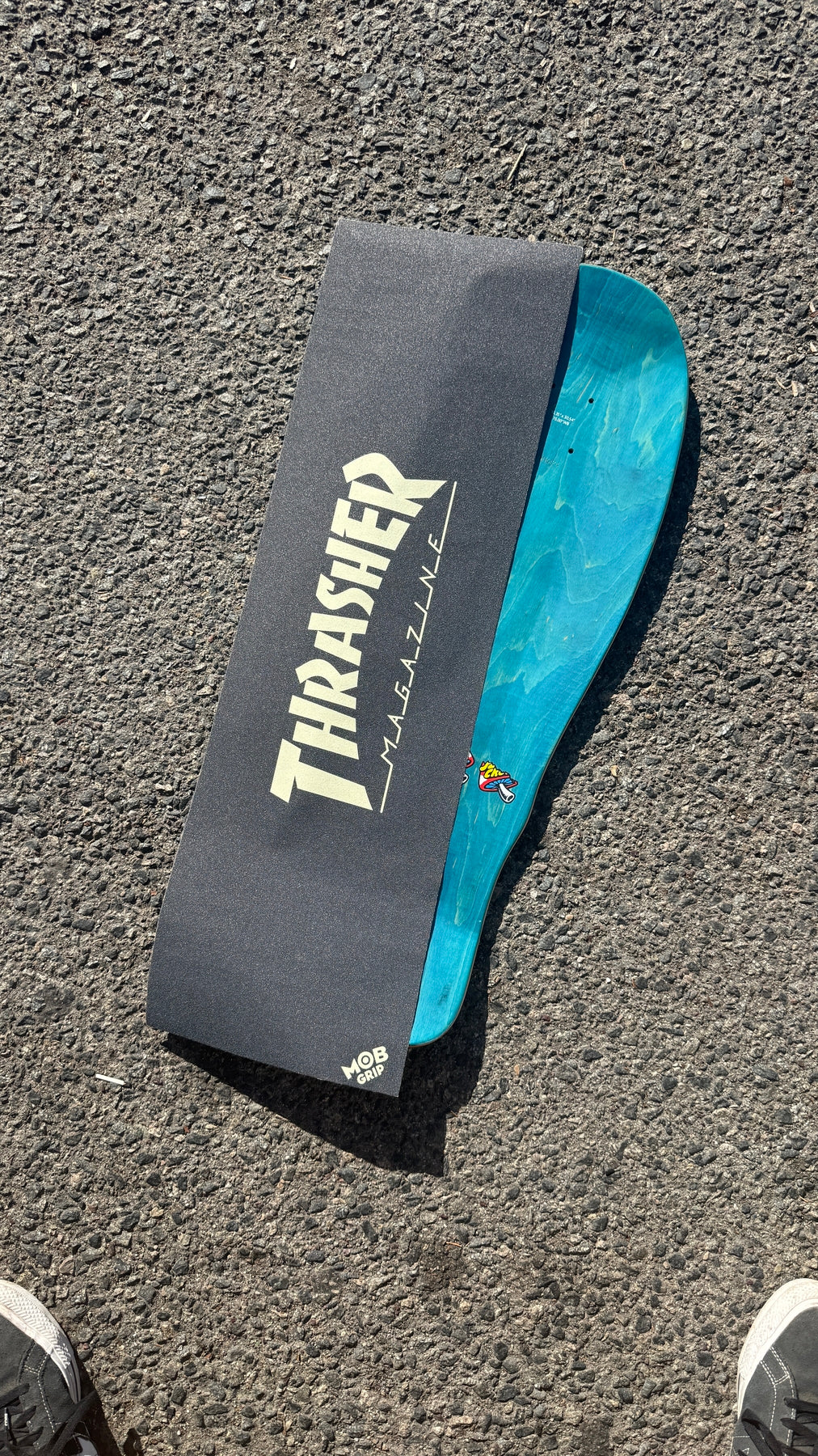 Graphic Mob x Thrasher Glow Logo 10in x 33in Grip Tape