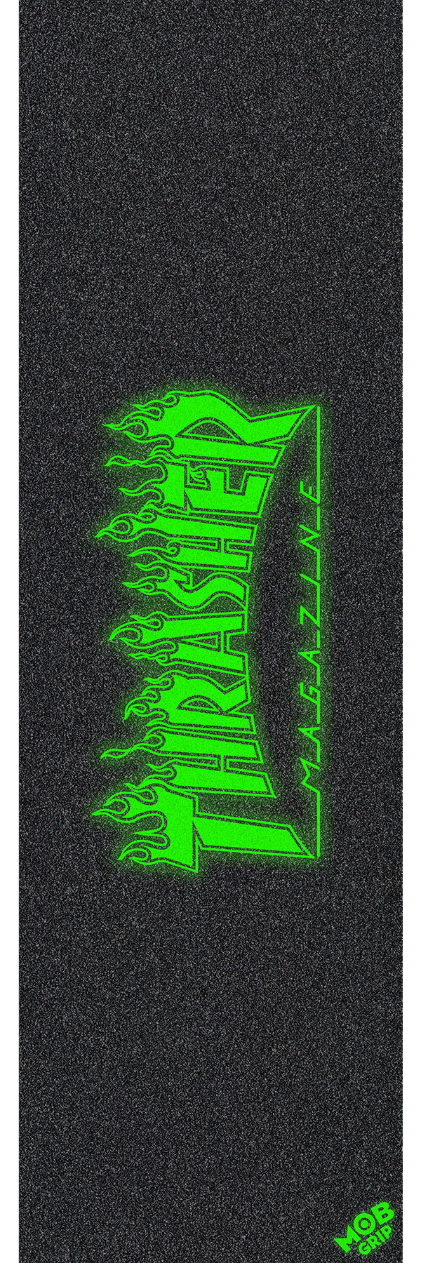 Graphic Mob x Thrasher Flame Glow Logo 10in x 33in Grip Tape