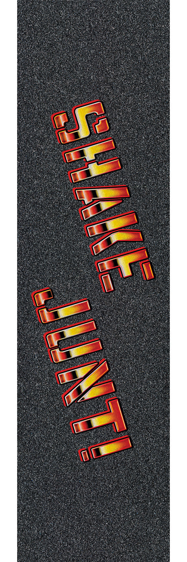 Graphic Mob x Shake Junt Big Spray Logo Red Chrome 9in x 33in Skateboard Grip Tape