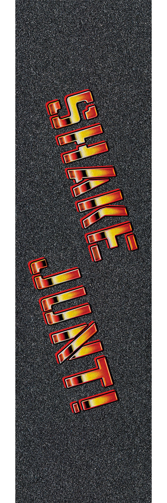 Graphic Mob x Shake Junt Big Spray Logo Red Chrome 9in x 33in Skateboard Grip Tape