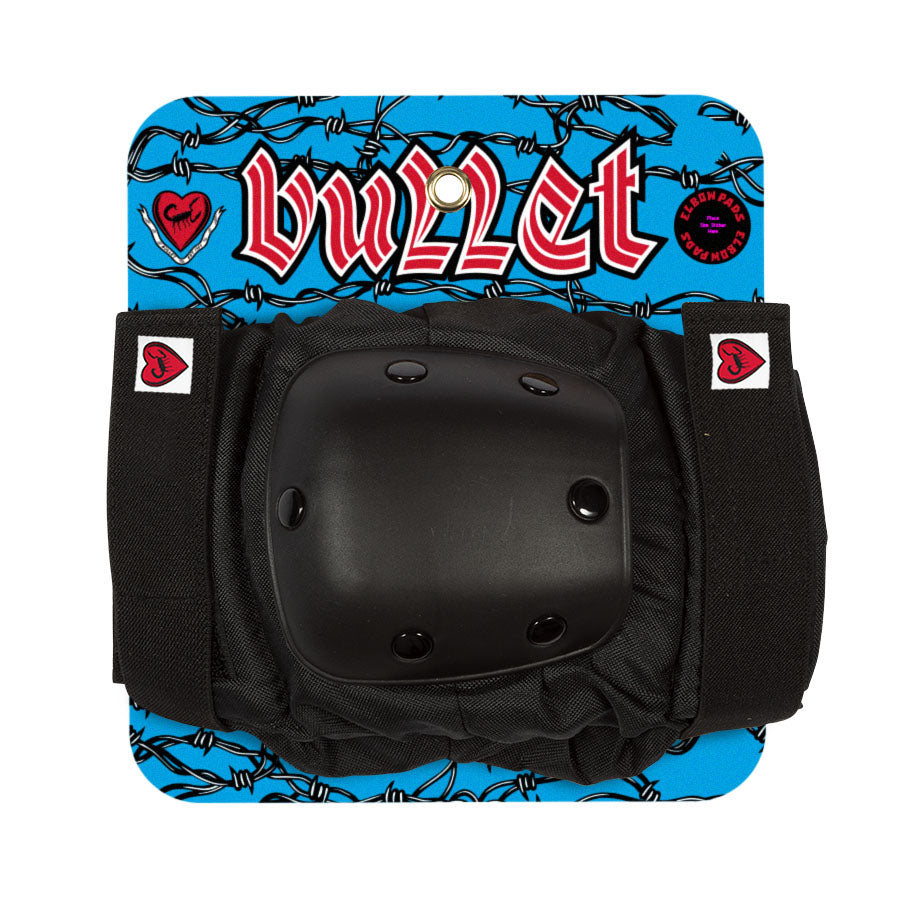 Bullet Adult Black Skateboarding Elbow Pads