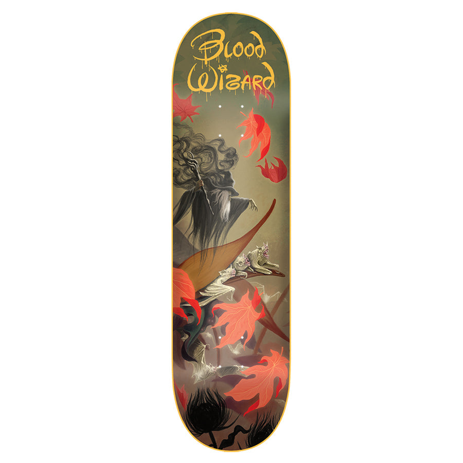 Blood Wizard Skullcracker Suite 8.375in x 32.37in Skateboard Deck