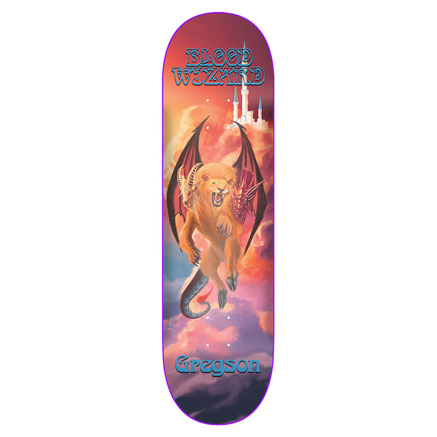 Blood Wizard Gregson Majestic 8.6in x 31.5in Skateboard Deck