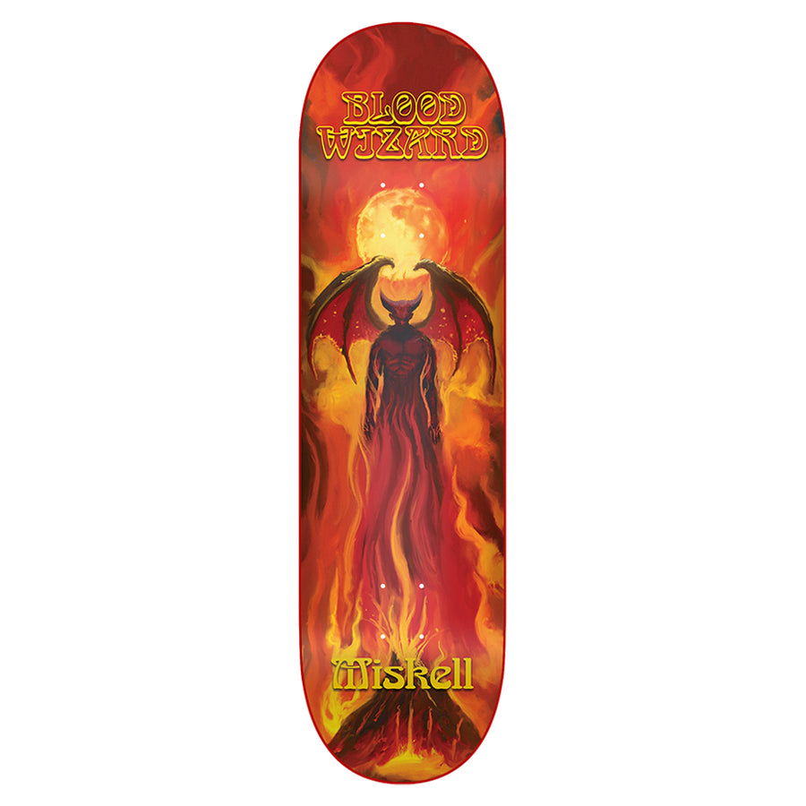 Blood Wizard Miskell Abyss 8.38in x 31.5in Skateboard Deck