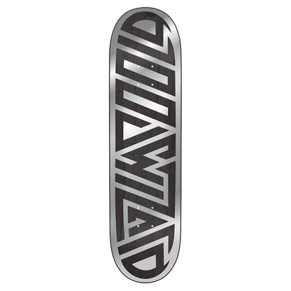 Blood Wizard Future Wasteland Silver/Natural 8.5in x 31.875in Skateboard Deck