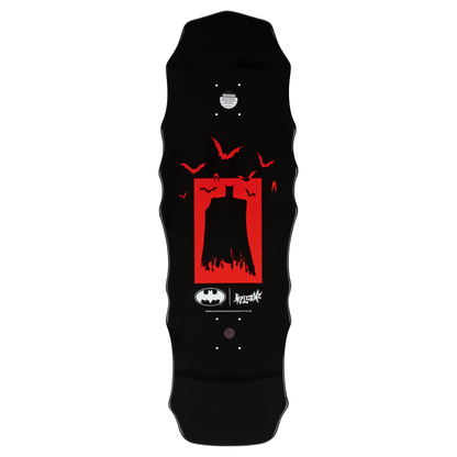 Welcome x Batman Bane and Scarecrow 10.0in x 31.0in Widow Shaped Skateboard Deck