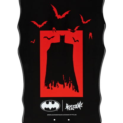 Welcome x Batman Bane and Scarecrow 10.0in x 31.0in Widow Shaped Skateboard Deck