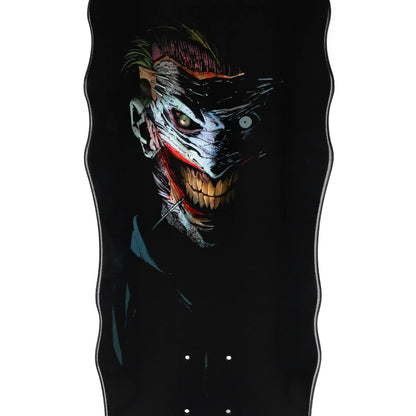 Welcome x Batman Joker 10.0in x 31.0in Widow Shaped Skateboard Deck