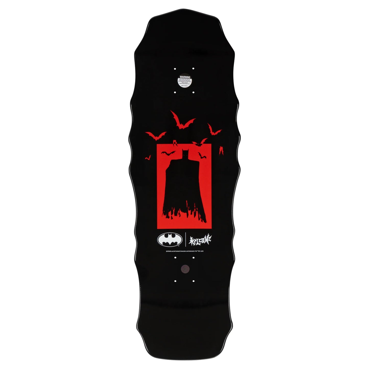 Welcome x Batman Joker 10.0in x 31.0in Widow Shaped Skateboard Deck
