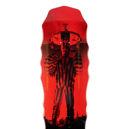 Welcome x Beetlejuice Carousel 10.0in x 31.0n Widow Skateboard Deck