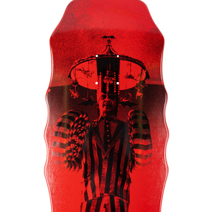 Welcome x Beetlejuice Carousel 10.0in x 31.0n Widow Skateboard Deck