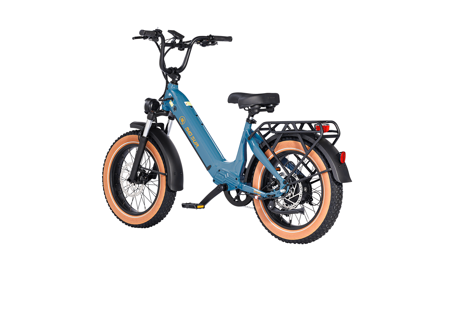 AIMA Big Sur Sport 20" Fat Tire Electric Bike Sea Breeze Blue