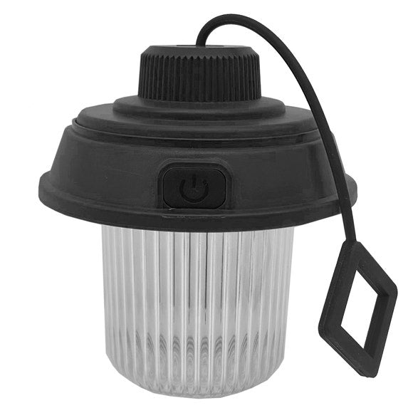 Battery-Operated White LED Hanging Camping Lantern
