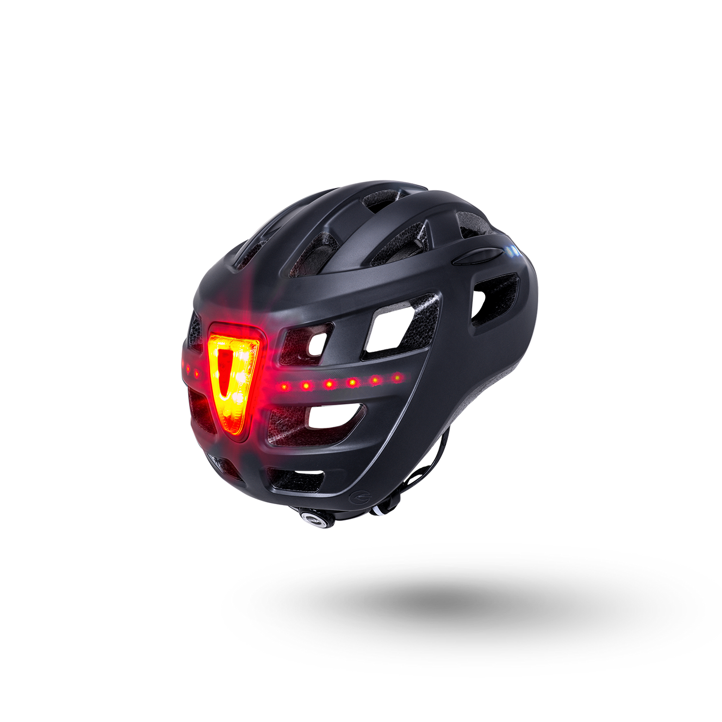 Kali Protectives Central Lit Urban Bicycle Helmet with LED Lights Matte Black