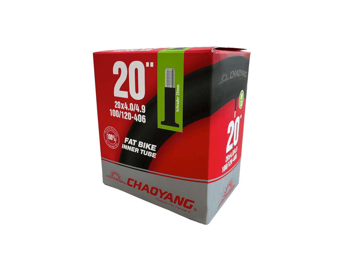 Chaoyang 20" x 4.0-4.9" 33mm Schrader Valve Fat Tire&nbsp; Bike Tube
