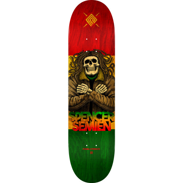 Powell Peralta Spencer Semien Dreads Skateboard Deck - 8.25 X 31.95 - Shape 243 K20