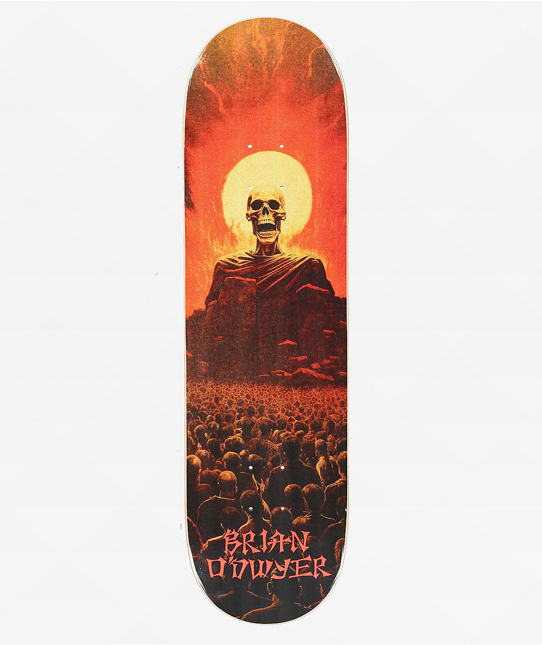 Deathwish Brian O'Dwyer Skull 8.47in x 31.875in Skateboard Deck