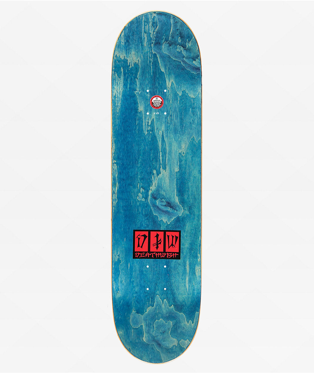 Deathwish Brian O'Dwyer Skull 8.47in x 31.875in Skateboard Deck