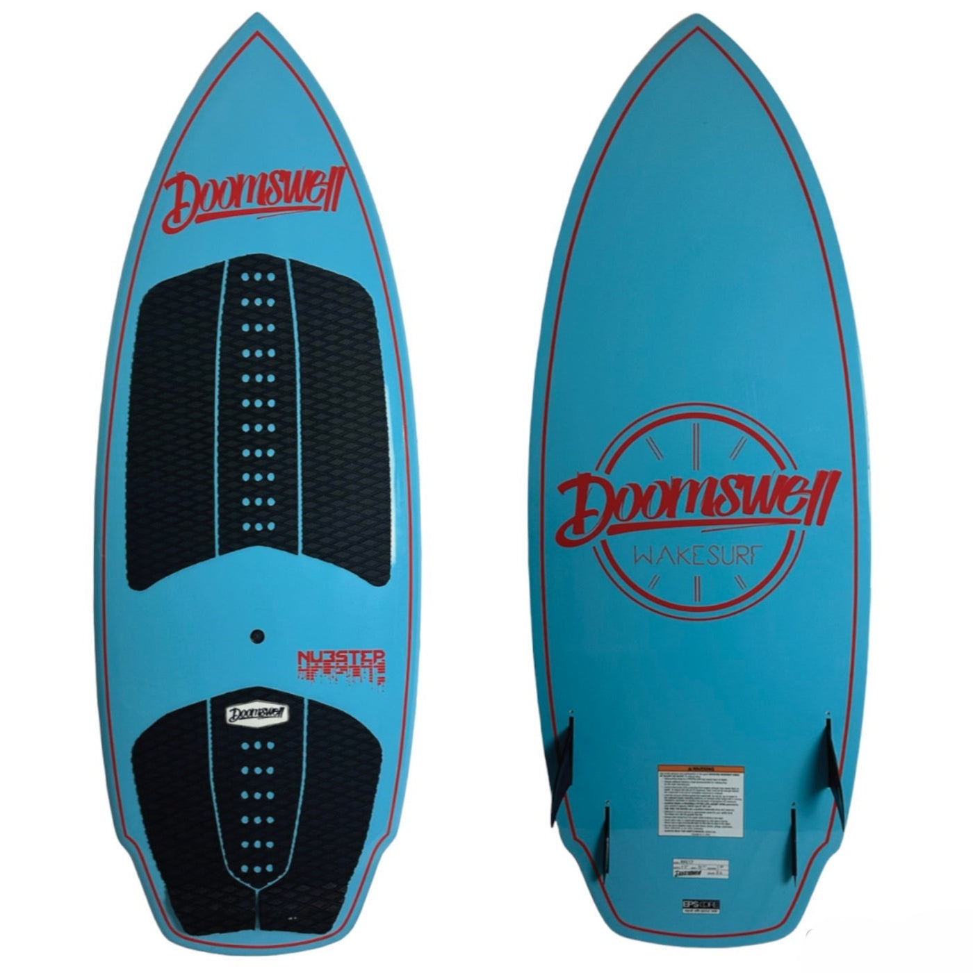 Doomswell Nubstep - Blue - Wakesurf Board