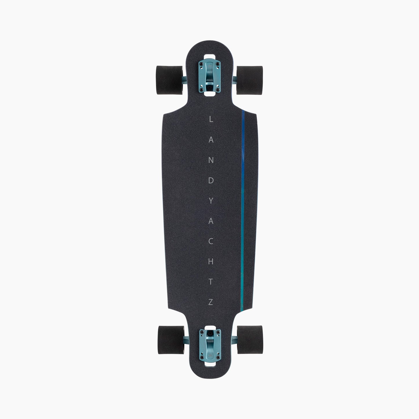 Landyachtz Drop Cat 33 Python Drop Through Rocker Freeride Longboard Complete