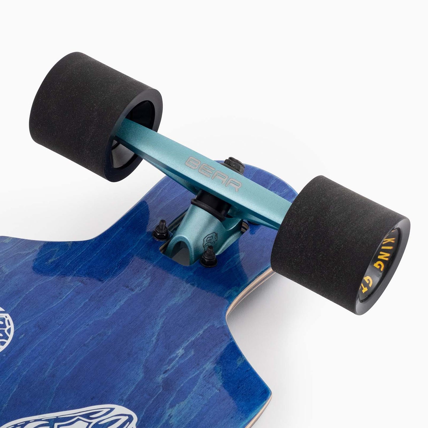 Landyachtz Drop Cat 33 Python Drop Through Rocker Freeride Longboard Complete