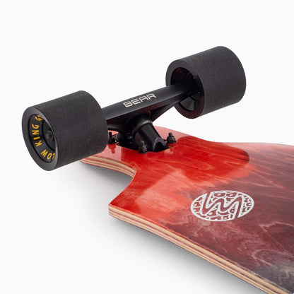 Landyachtz Drop Cat 38 Python Drop Through Rocker Freeride Longboard Complete