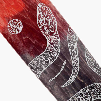 Landyachtz Drop Cat 38 Python Drop Through Rocker Freeride Longboard Complete