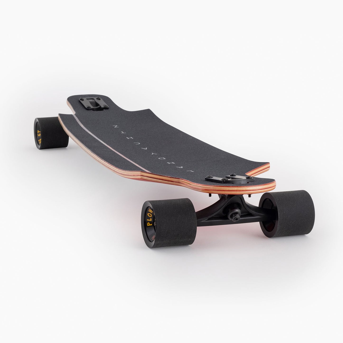 Landyachtz Drop Cat 38 Python Drop Through Rocker Freeride Longboard Complete