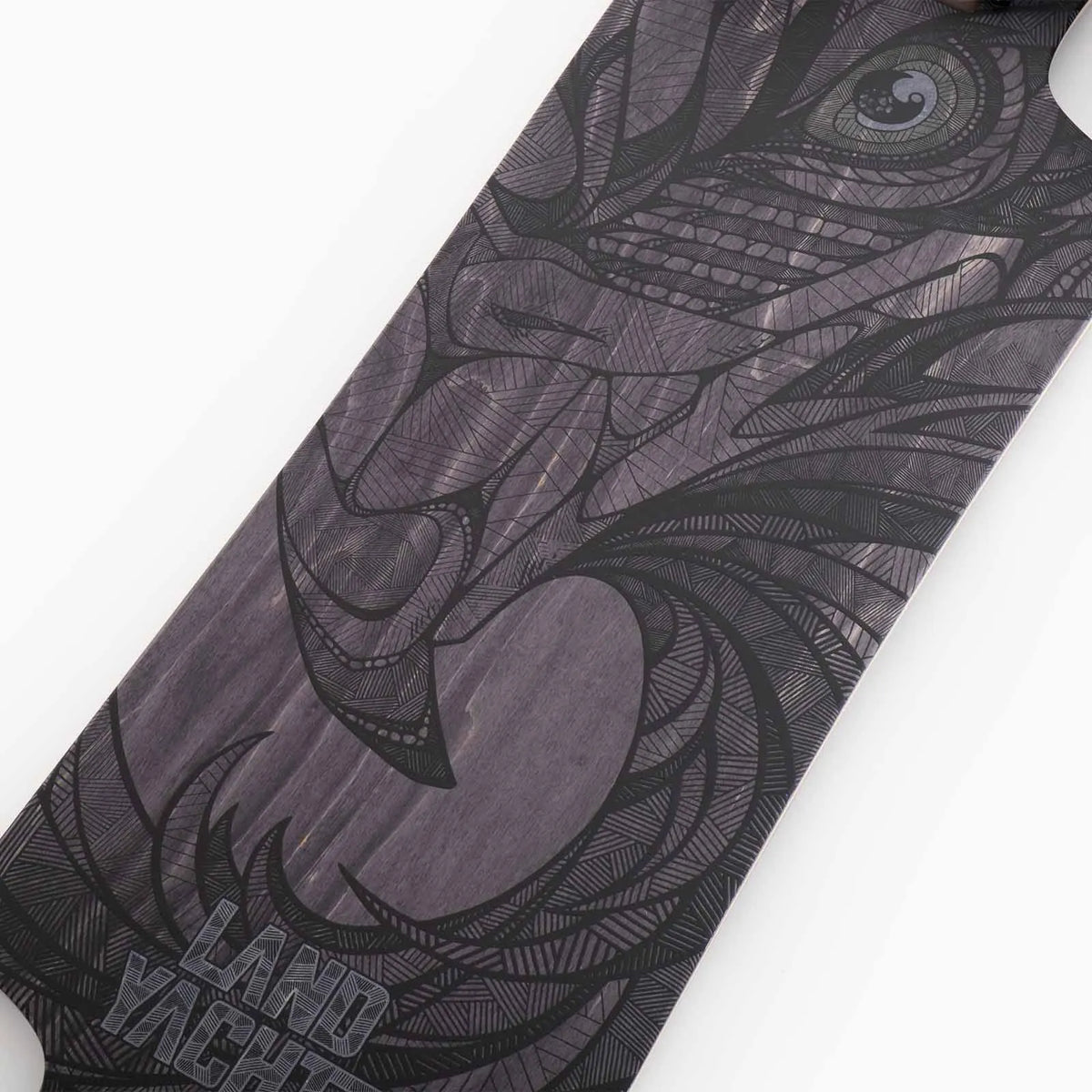 Landyachtz Drop Hammer Black Eagle Longboard Complete