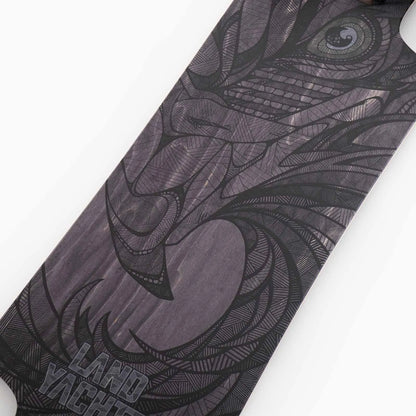 Landyachtz Drop Hammer Black Eagle Longboard Complete