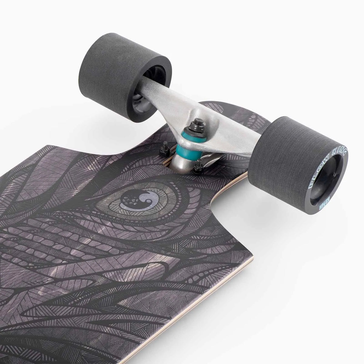 Landyachtz Drop Hammer Black Eagle Longboard Complete