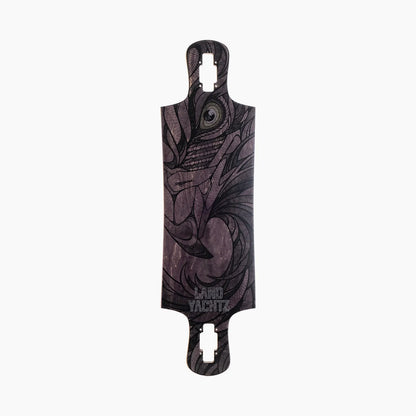 Landyachtz Drop Hammer Black Eagle Longboard Deck