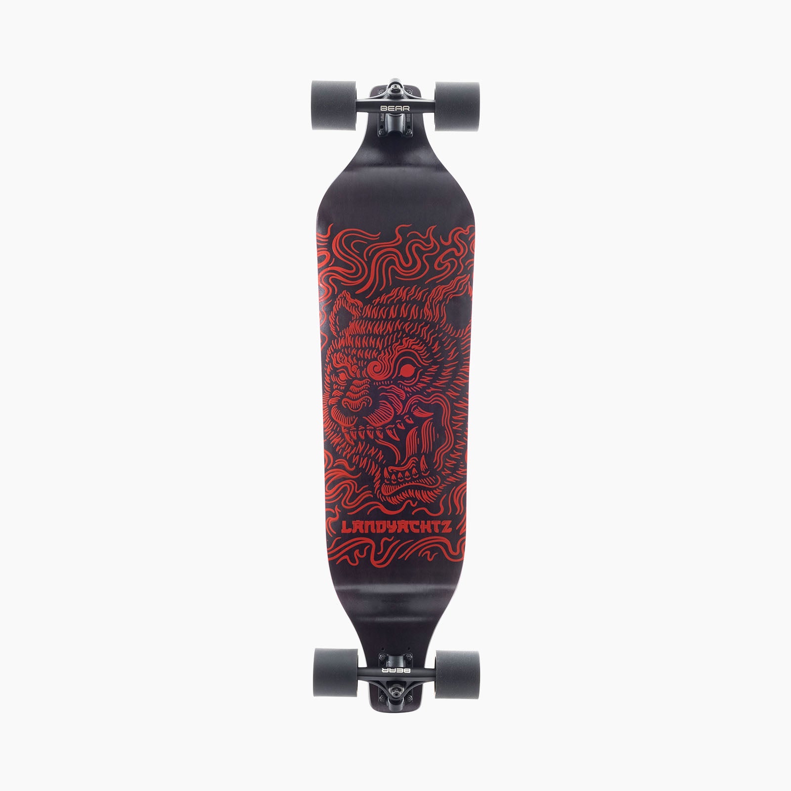 Landyachtz Evo 40 Bear Drop Down Freeride Longboard Complete