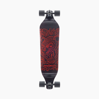Landyachtz Evo 40 Bear Drop Down Freeride Longboard Complete