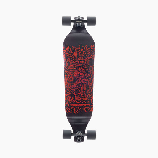 Landyachtz Evo 40 Bear Drop Down Freeride Longboard Complete